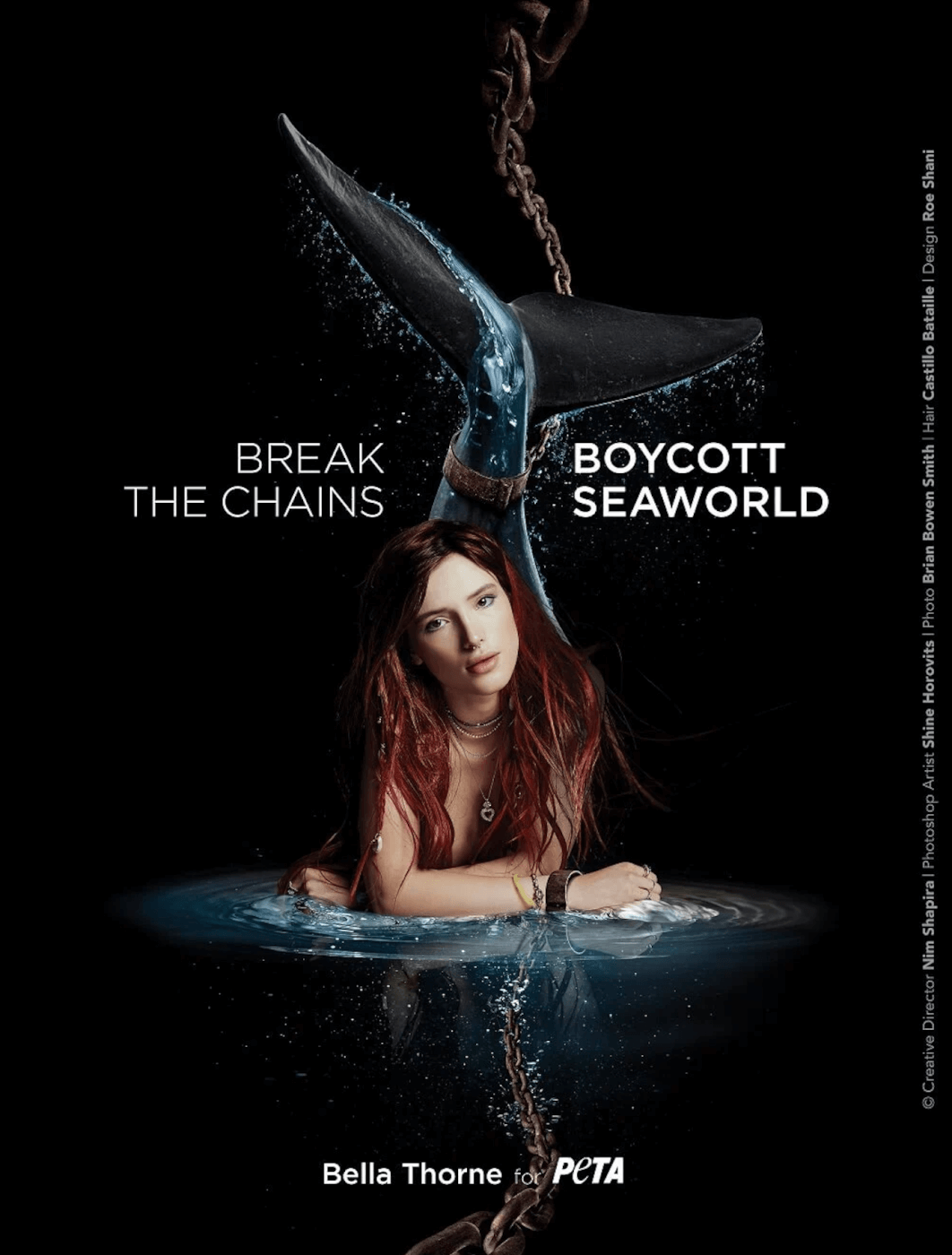 bella thorne peta ad